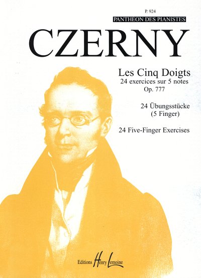 C. Czerny: Les 5 doigts Op.777, Klav