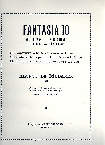 A. de Mudarra: Fantasia 10