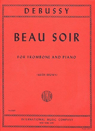 C. Debussy: Beau Soir (Brown) (Bu)