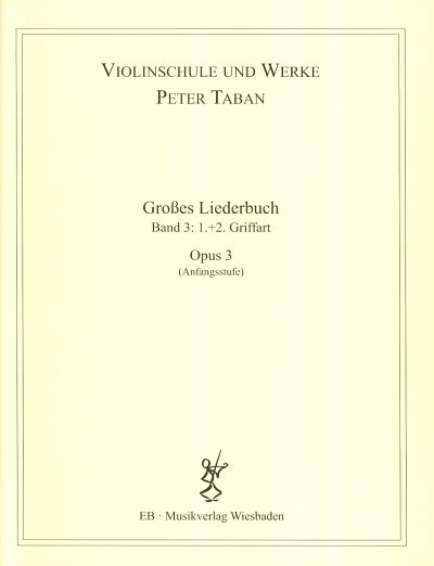 P. Taban: Grosses Liederbuch op. 3/3 (Spielpart.)