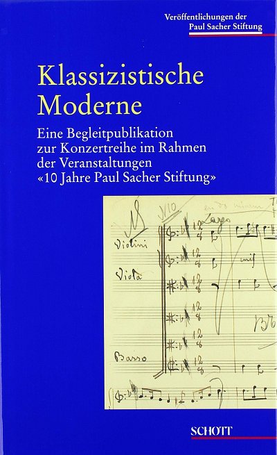 F. Meyer: Klassizistische Moderne (Bu)