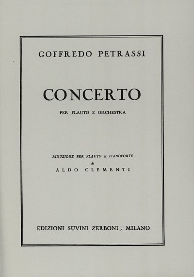 G. Petrassi: Concerto, Sinfo (KA)