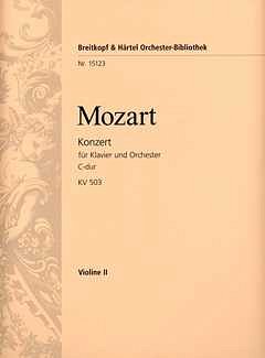 W.A. Mozart: Konzert [Nr. 25] C-Dur KV 503, KlavOrch (Vl2)