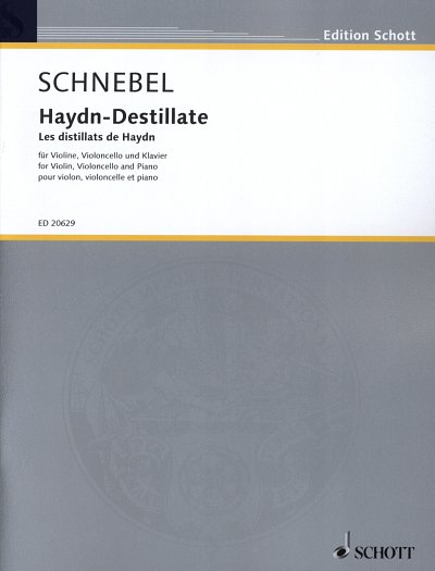 D. Schnebel: Haydn-Destillate, VlVcKlv (Pa+St)