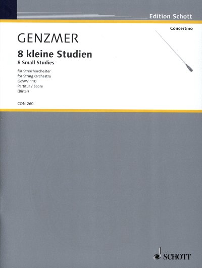 H. Genzmer: 8 kleine Studien GeWV 110 , Stro (Part.)