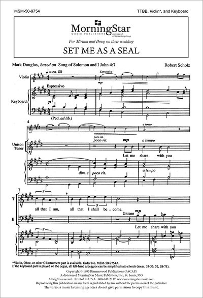 Set Me As a Seal (Chpa)
