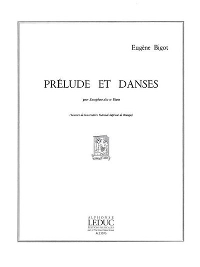 Prelude Et Danses (Bu)