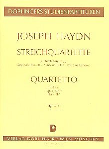 J. Haydn: Streichquartett B-Dur op. 1/1 Hob. III, 4Str (Stp)