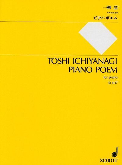 T. Ichiyanagi: Piano Poem, Klav