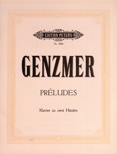 H. Genzmer: Preludes
