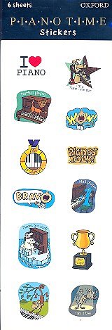 Piano Time Stickers