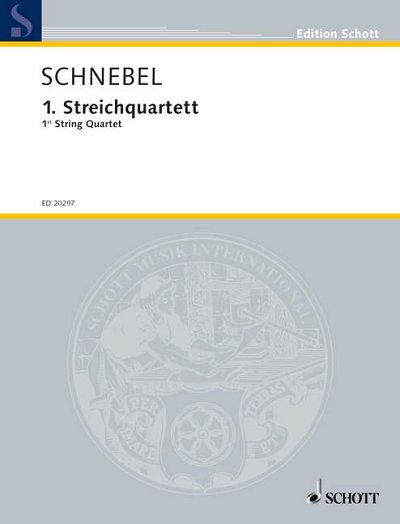 DL: D. Schnebel: 1. Streichquartett, 2VlVaVc (Pa+St)