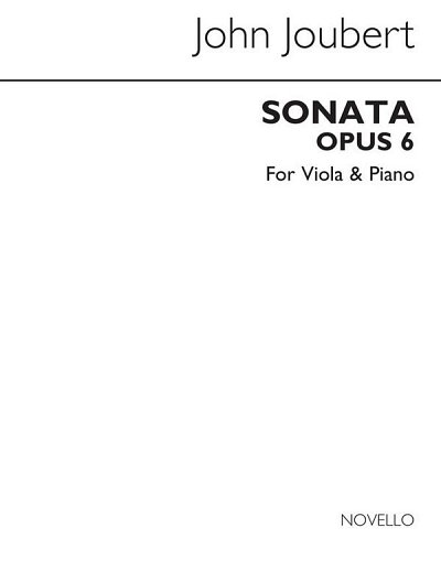 J. Joubert: Sonata for Viola and Piano, VaKlv (Bu)