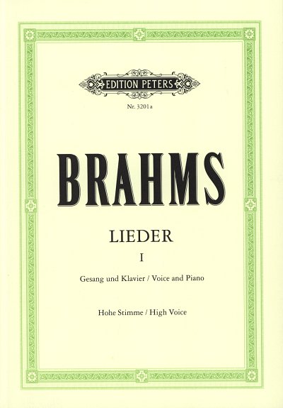 J. Brahms: Lieder 1, GesHKlav