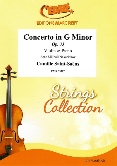 C. Saint-Saëns: Concerto in G Minor, VlKlav