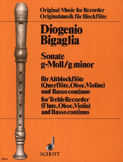 D. Bigaglia: Sonata g-Moll 