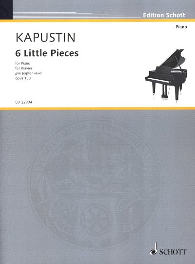 N. Kapustin: 6 Little Pieces op. 133, Klav
