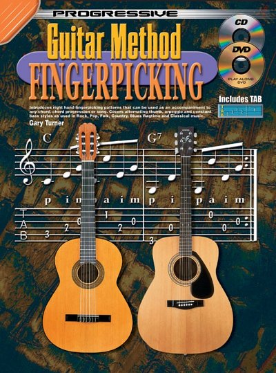 G. Turner: Guitar Method Fingerpicking, Git (+CD)