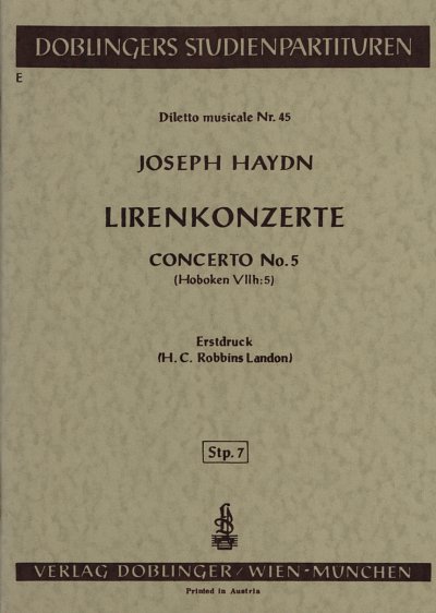 J. Haydn: Lirenkonzerte, Concerto Nr. 5 F-Dur