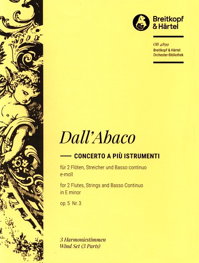 E. dall'Abaco: Concerto e-Moll op. 5/3, Blaeser