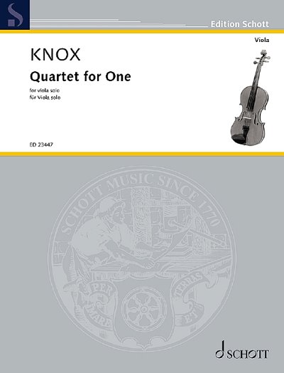 DL: G. Knox: Quartet for One, Va (EA)