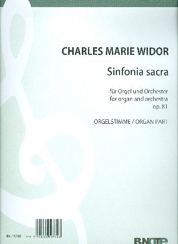C. Widor y otros.: Sinfonia sacra op.81 (Orgelstimme)