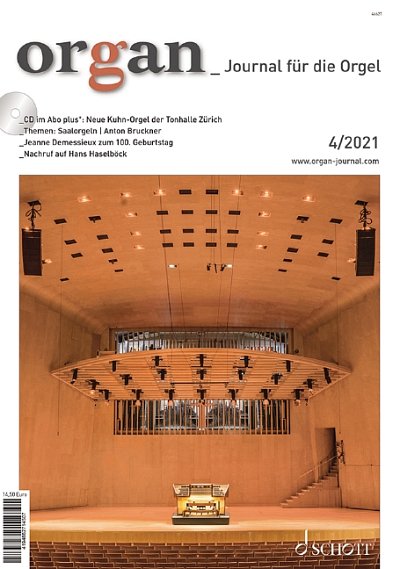 organ - Journal für die Orgel 2021/04