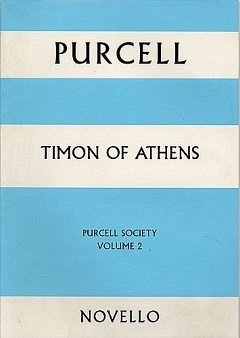 H. Purcell: Purcell Society Volume 2 - Timon Of Athens
