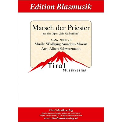 W.A. Mozart: Marsch der Priester, Blaso (Pa+St)