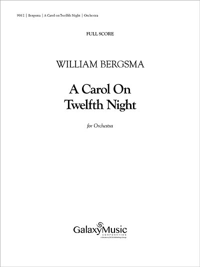 A Carol on Twelfth Night, Sinfo (Part.)