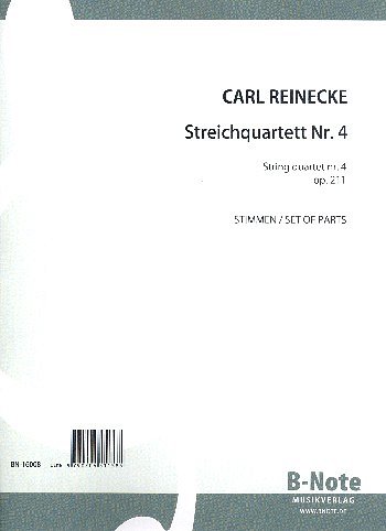 C. Reinecke: Streichquartett Nr. 4 op.211, 2VlVaVc (Stsatz)