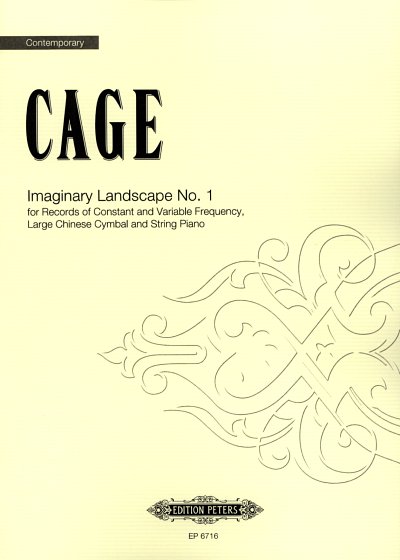 J. Cage: Imaginary Landscape No. 1 (1939)
