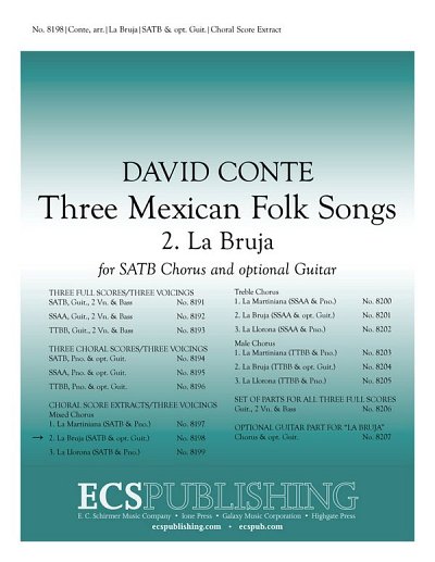 D. Conte: Three Mexican Folk Songs: 2. La Bruja