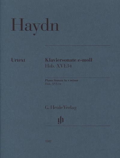 J. Haydn: Klaviersonate e-moll Hob. XVI: 34, Klav