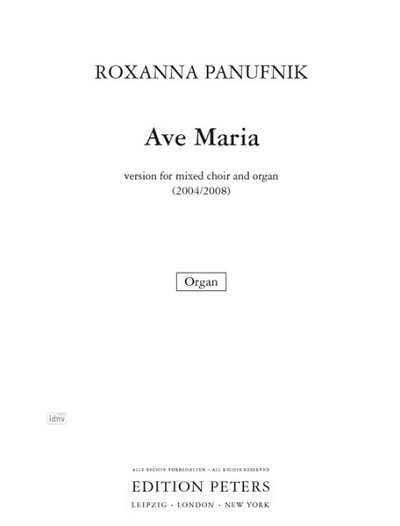 R. Panufnik: Ave Maria, GchOrg (Orgpa)