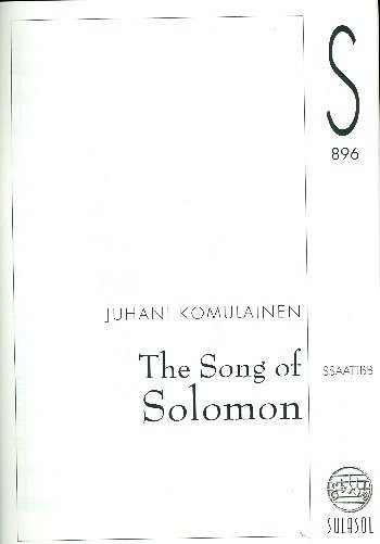 The Song Of Solomon, Ch (KA)
