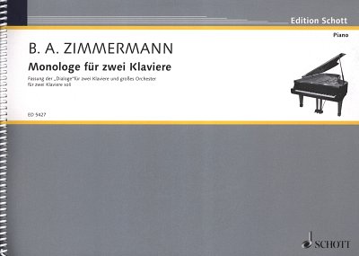 B.A. Zimmermann: Monologe, 2Klav (Sppa)