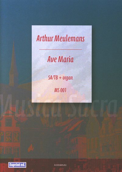 AQ: A. Meulemans: Ave Maria, 2GsOrg (B-Ware)