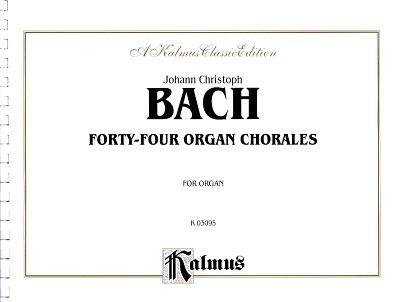 J.C. Bach: 44 Choraele