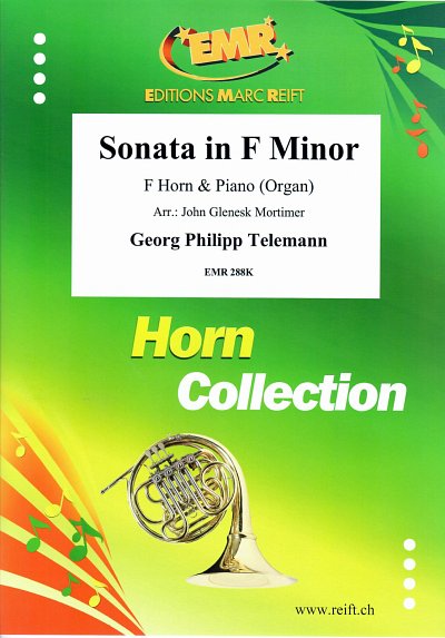 DL: G.P. Telemann: Sonata in F minor, HrnOrg/Klav