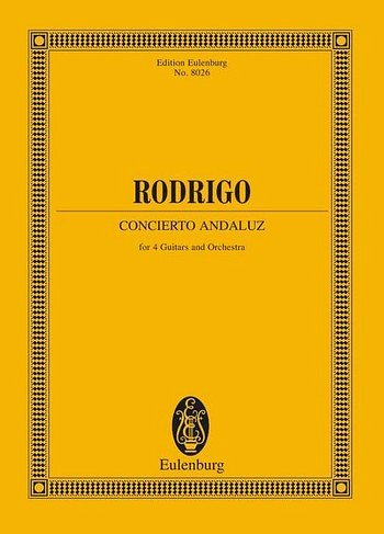 J. Rodrigo: Concierto andaluz (1967), Sinfo (Stp)
