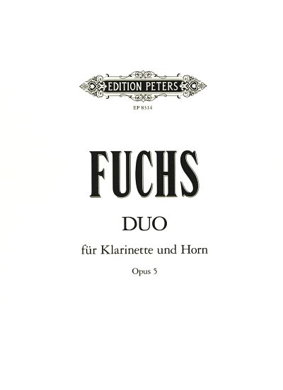 Fuchs Georg Friedrich: Duo Es-Dur op. 5