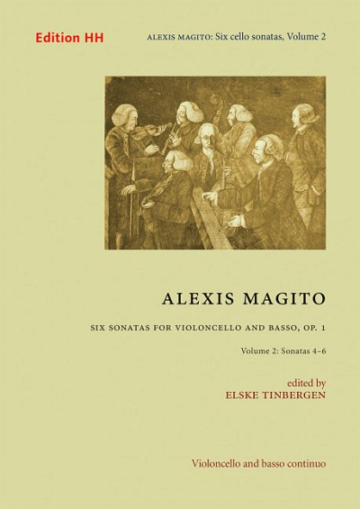 A. Magito: Six Sonatas Vol. 2 op. 1/4-6, VcBc (KlavpaSt)