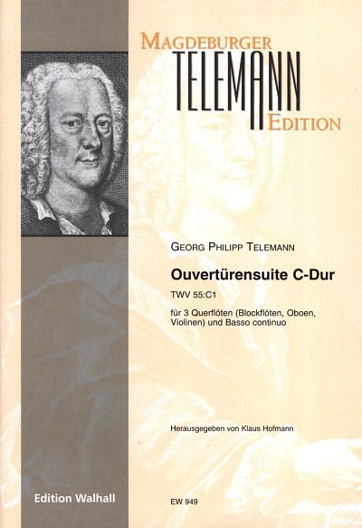 G.P. Telemann: Ouvertuerensuite C-Dur TWV55:., 3 Floeten, Kl