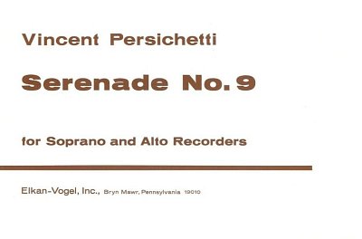 P. Vincent: Serenade No. 9 (Sppa)