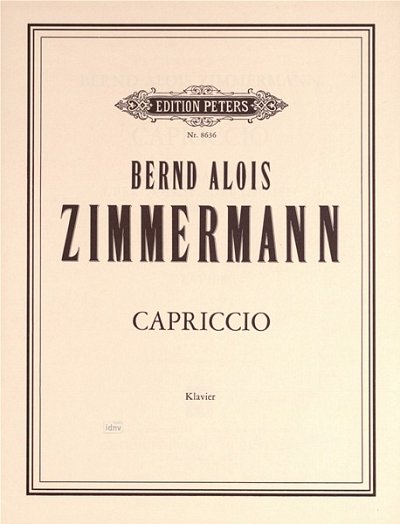 Zimmermann Bernd Alois: Capriccio