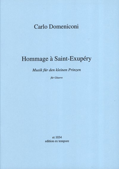 C. Domeniconi: Hommage à Saint-Exupéry, Git