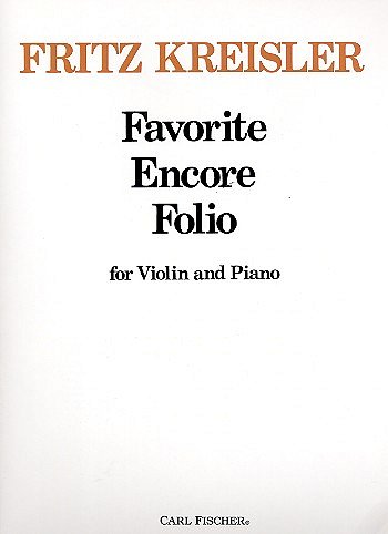 F. Kreisler: Favorite Encore Folio, VlKlav (KASt)