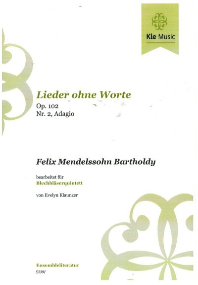 F. Mendelssohn Barth: Lieder ohne Wort, 2TrpHrnPosBp (Pa+St)
