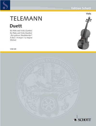 DL: G.P. Telemann: Duett A-Dur (Sppa)
